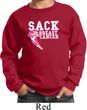 Sack Breast Cancer Kids Sweat Shirt