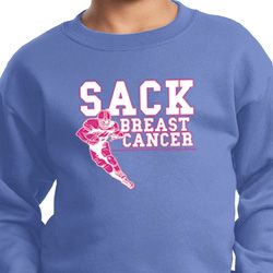 Sack Breast Cancer Kids Sweat Shirt