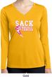Sack Breast Cancer Ladies Dry Wicking Long Sleeve Shirt
