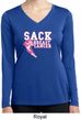 Sack Breast Cancer Ladies Dry Wicking Long Sleeve Shirt