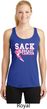 Sack Breast Cancer Ladies Dry Wicking Racerback Tank Top