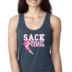 Sack Breast Cancer Ladies Ideal Tank Top