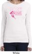 Sack Breast Cancer Ladies Long Sleeve Shirt
