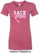 Sack Breast Cancer Ladies Longer Length Shirt
