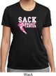 Sack Breast Cancer Ladies Moisture Wicking Shirt