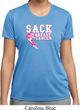 Sack Breast Cancer Ladies Moisture Wicking Shirt