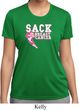 Sack Breast Cancer Ladies Moisture Wicking Shirt