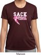 Sack Breast Cancer Ladies Moisture Wicking Shirt