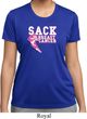 Sack Breast Cancer Ladies Moisture Wicking Shirt