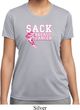 Sack Breast Cancer Ladies Moisture Wicking Shirt