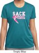 Sack Breast Cancer Ladies Moisture Wicking Shirt
