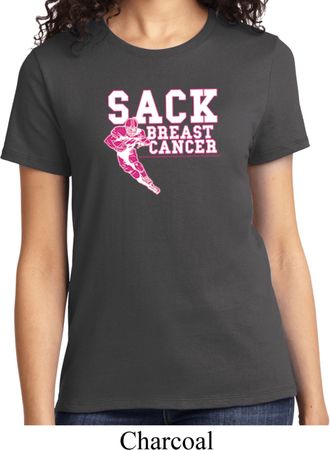 Sack Breast Cancer Ladies Shirt
