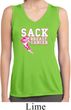 Sack Breast Cancer Ladies Sleeveless Moisture Wicking Shirt