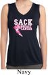 Sack Breast Cancer Ladies Sleeveless Moisture Wicking Shirt
