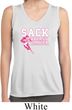 Sack Breast Cancer Ladies Sleeveless Moisture Wicking Shirt