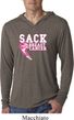Sack Breast Cancer Lightweight Hoodie Shirt