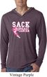 Sack Breast Cancer Lightweight Hoodie Shirt