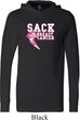 Sack Breast Cancer Lightweight Hoodie Tee