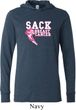 Sack Breast Cancer Lightweight Hoodie Tee