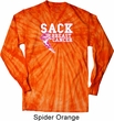 Sack Breast Cancer Long Sleeve Tie Dye Shirt