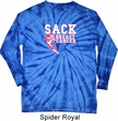 Sack Breast Cancer Long Sleeve Tie Dye Shirt