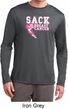 Sack Breast Cancer Mens Dry Wicking Long Sleeve Shirt