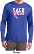 Sack Breast Cancer Mens Dry Wicking Long Sleeve Shirt