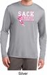 Sack Breast Cancer Mens Dry Wicking Long Sleeve Shirt