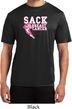 Sack Breast Cancer Mens Moisture Wicking Shirt
