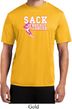 Sack Breast Cancer Mens Moisture Wicking Shirt