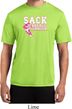 Sack Breast Cancer Mens Moisture Wicking Shirt