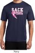 Sack Breast Cancer Mens Moisture Wicking Shirt