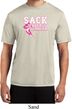 Sack Breast Cancer Mens Moisture Wicking Shirt