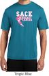 Sack Breast Cancer Mens Moisture Wicking Shirt