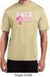 Sack Breast Cancer Mens Moisture Wicking Shirt