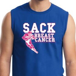 Sack Breast Cancer Mens Muscle Shirt