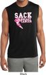 Sack Breast Cancer Mens Sleeveless Moisture Wicking Shirt