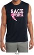 Sack Breast Cancer Mens Sleeveless Moisture Wicking Shirt