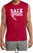 Sack Breast Cancer Mens Sleeveless Moisture Wicking Shirt