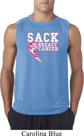 Sack Breast Cancer Mens Sleeveless Shirt