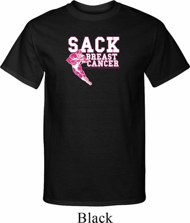 Sack Breast Cancer Mens Tall Shirt