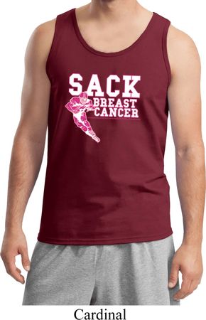 Sack Breast Cancer Mens Tank Top