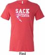 Sack Breast Cancer Mens Tri Blend Crewneck Shirt