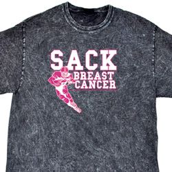 Sack Breast Cancer Mineral Tie Dye Shirt