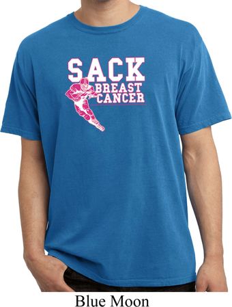 Sack Breast Cancer Pigment Dyed Shirt