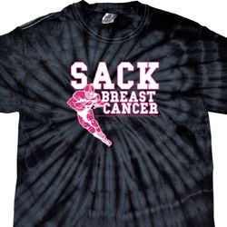 Sack Breast Cancer Spider Tie Dye Shirt