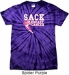 Sack Breast Cancer Spider Tie Dye Shirt