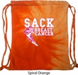 Sack Breast Cancer Tie Dye Bag