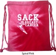 Sack Breast Cancer Tie Dye Bag