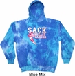 Sack Breast Cancer Tie Dye Hoodie